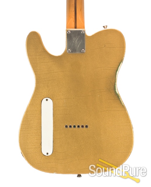 Mario Guitars El Chupacabra Goldtop Relic #71134  - Used — image 6
