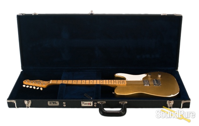 Mario Guitars El Chupacabra Goldtop Relic #71134  - Used — image 8