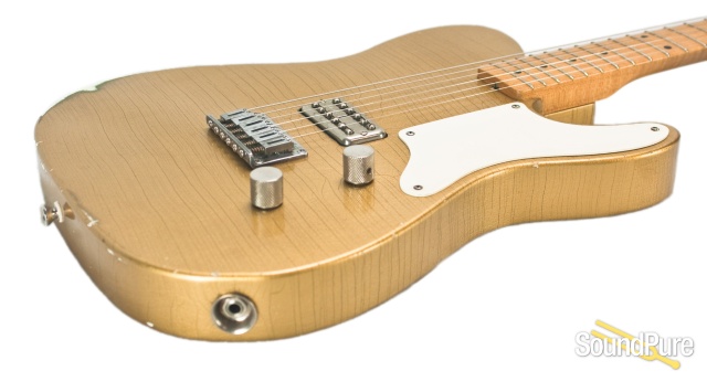 Mario Guitars El Chupacabra Goldtop Relic #71134  - Used — image 10