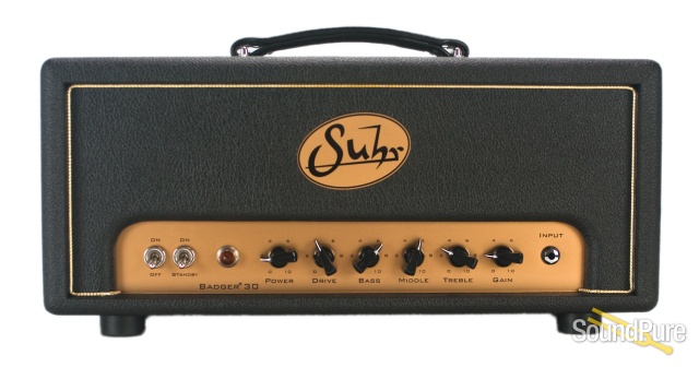 Suhr Badger 30 Amp Head, Black - Used — image 1