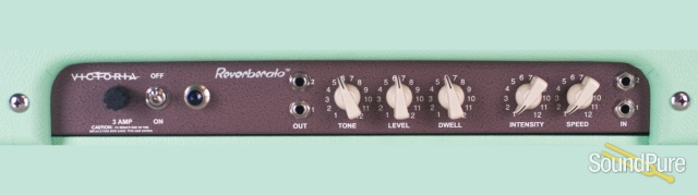 Victoria Reverberato Surf Green Reverb Tank/Vibrato - Used — image 4