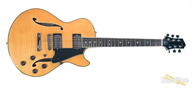 Comins GCS-1 Vintage Blonde Semi-Hollow Electric #112175 — image 4