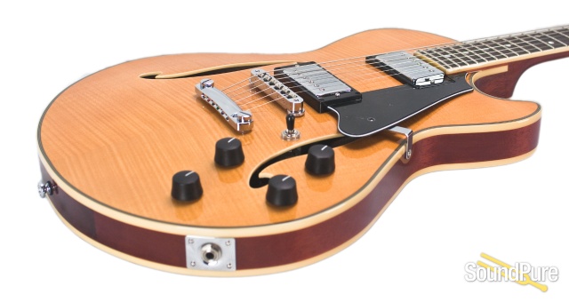 Comins GCS-1 Vintage Blonde Semi-Hollow Electric #112175 — image 9