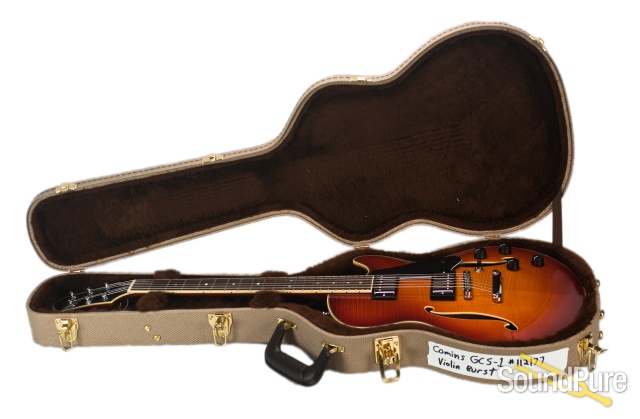Comins GCS-1 Violin Burst Semi-Hollow Electric #112177 — image 7