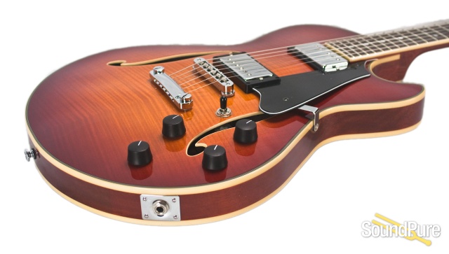 Comins GCS-1 Violin Burst Semi-Hollow Electric #112177 — image 9