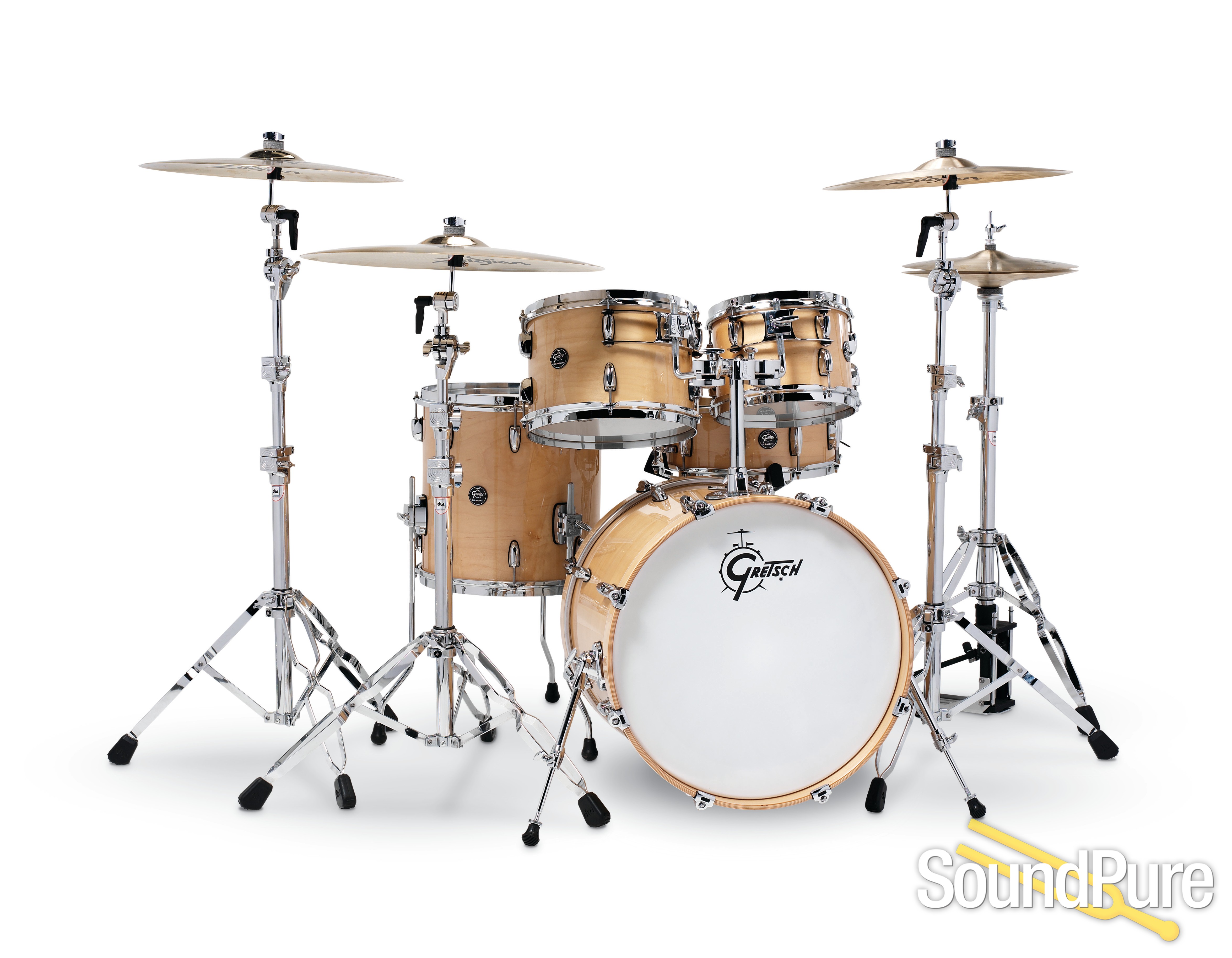 Gretsch 5pc Renown Drum Set Gloss Natural RN2E605