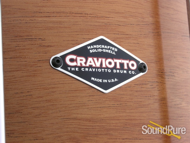 Craviotto 8x14 Mahogany Custom Solid Shell Snare Drum — image 2