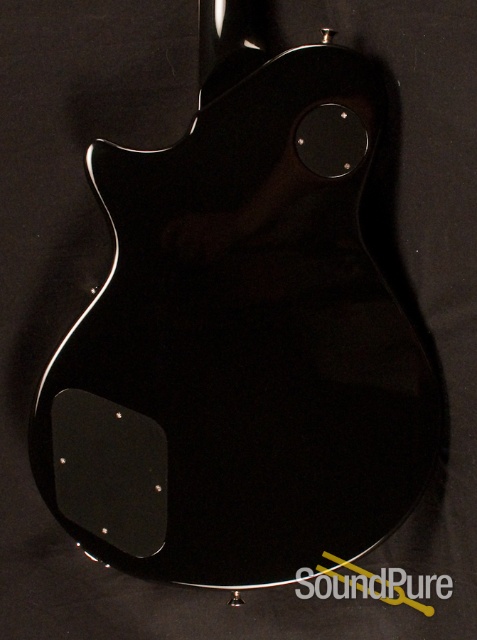 McInturff Carolina Custom Black Electric Guitar — image 9