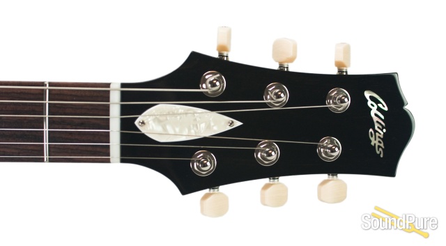 Collings 360 LT M Jet Black Electric w/Mastery Bridge #16443 — image 2