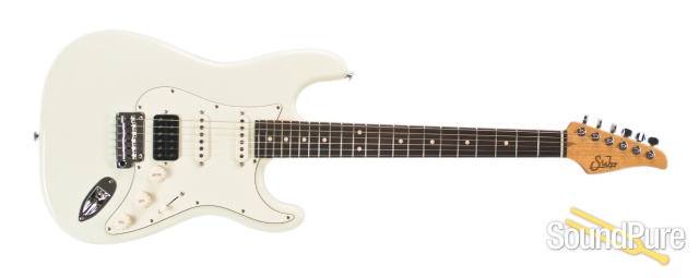Suhr Classic Pro Olympic White IRW HSS Electric Guitar — image 7