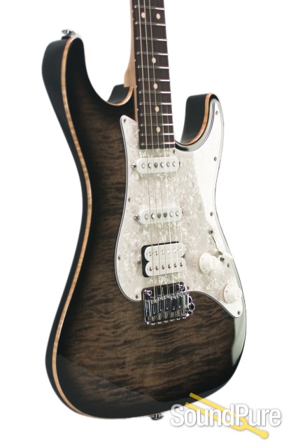 Suhr Standard Pro Trans Charcoal Burst IRW HSS Electric — image 8