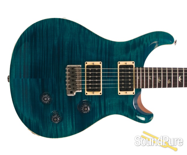 PRS 20th Anniv. Custom 24 Blue Mateo 10 Top #596066 - Used — image 9