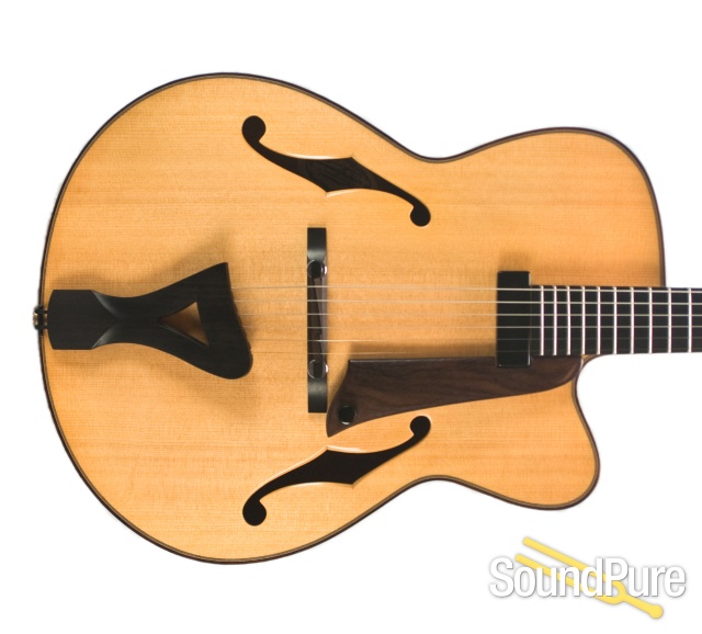 Comins Renaissance Blonde Archtop Guitar #0065 - Used — image 3