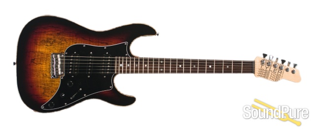 Tyler Studio Elite HD Spalted Tobacco Burst #14185 - Used — image 4