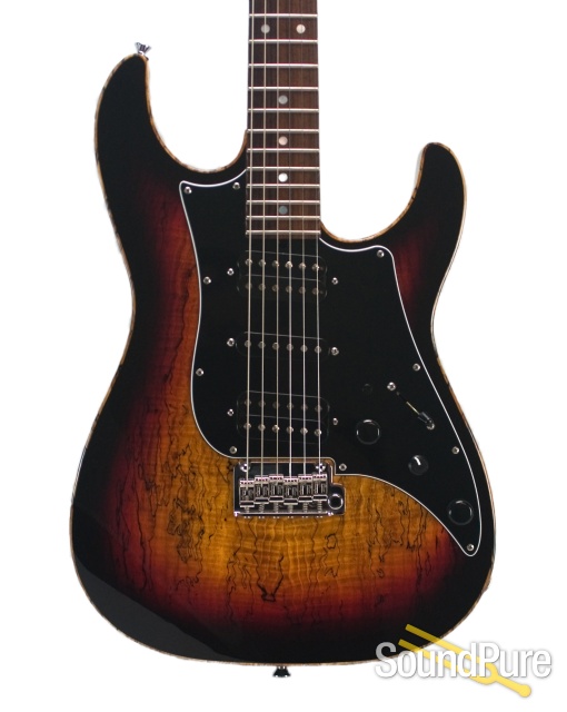 Tyler Studio Elite HD Spalted Tobacco Burst #14185
