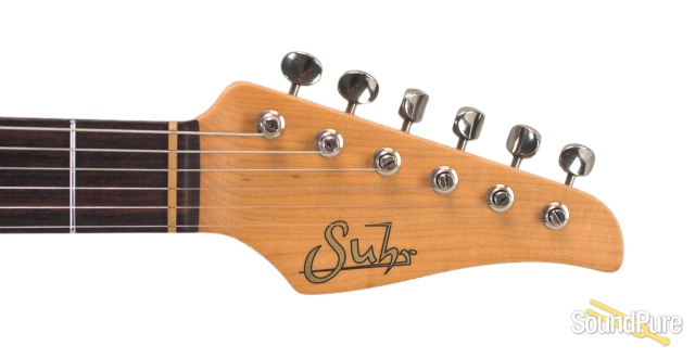 Suhr Classic Sea Foam Green Brazilian FB SSS #3347 - Used — image 2