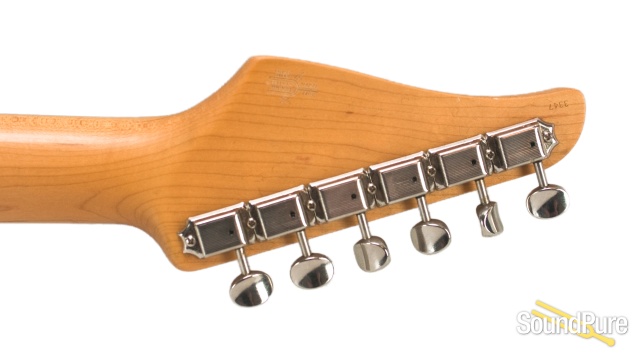 Suhr Classic Sea Foam Green Brazilian FB SSS #3347 - Used — image 3