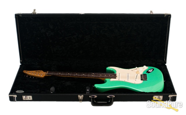 Suhr Classic Sea Foam Green Brazilian FB SSS #3347 - Used — image 7