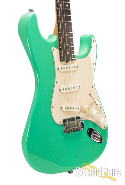 Suhr Classic Sea Foam Green Brazilian FB SSS #3347 - Used — image 8