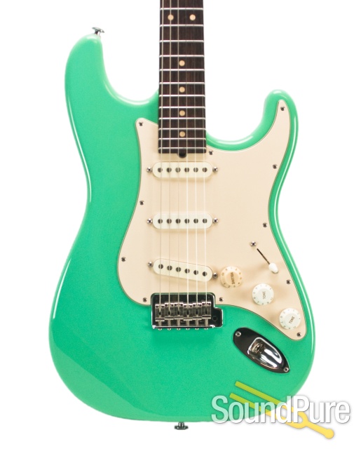 Suhr Classic Sea Foam Green Brazilian FB SSS #3347 - Used — image 1