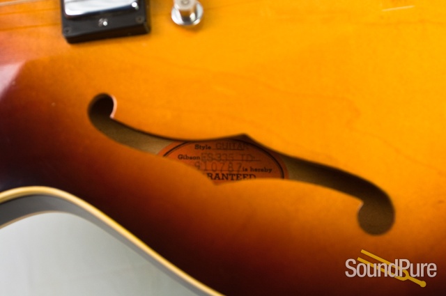 Gibson 1968 ES-335 TD Sunburst #910787 - Used, Vintage — image 6
