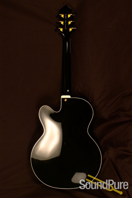 Benedetto Bravo One-off Black sn1101 Archtop Guitar — image 8