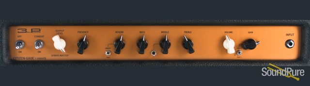 3rd Power Citizen Gain SR Gold Faceplate Amp Head — image 2