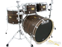 Pork Pie 4pc Maple Drum Set- Macassar Ebony Pork Pie 4pc Maple Drum Set- Macassar Ebony
