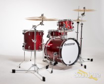 Ludwig Breakbeats Drum Set Wine Red Sparkle