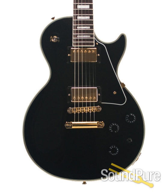 Gibson Les Paul Custom Lite Black Electric #115831432 - Used — image 1