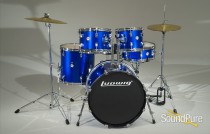 Ludwig Accent Drive Complete Drum Set Deep Blue