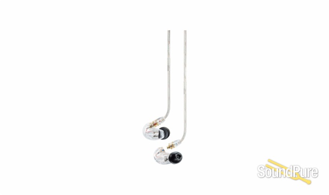 Shure SE215 In Ear Monitors Clear — image 1