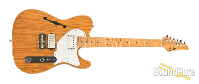 Suhr Alt T Pro Vintage Natural HH Electric Guitar #JST0T4L — image 7