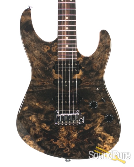 Suhr Modern Buckeye Burl/African Mahogany Electric #29901 — image 1