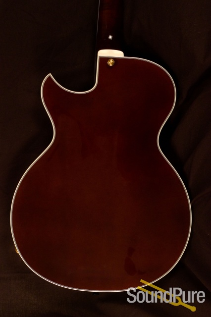 Benedetto Bambino Deluxe Natural/Espresso S1167 Archtop Guitar — image 7