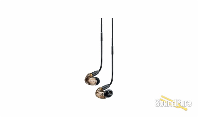 Shure SE535 In Ear Monitors Metallic Bronze