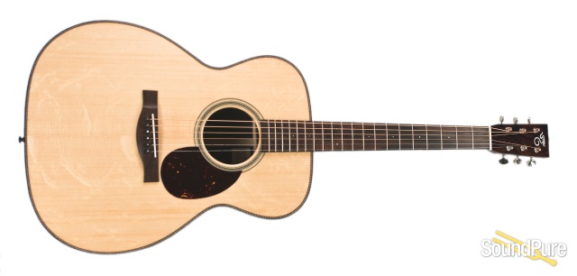Santa Cruz OM Grand Bearclaw Sitka Acoustic Guitar #222 — image 4