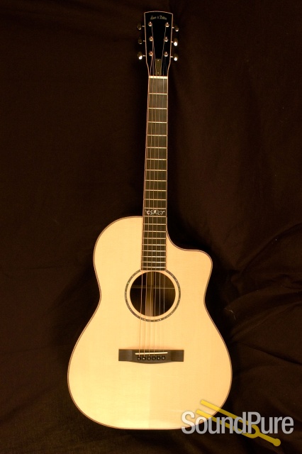 Huss and Dalton Concert Cutaway Custom 2157 Acoustic Guitar — image 8