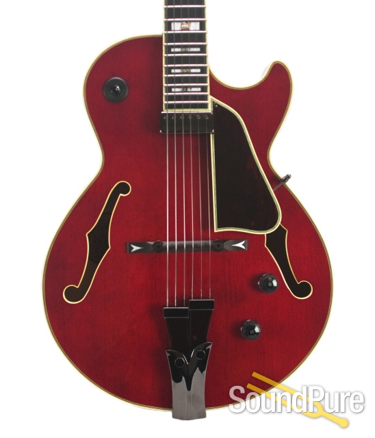 Ibanez GB15 George Benson Trans Red Hollowbody - Used — image 1