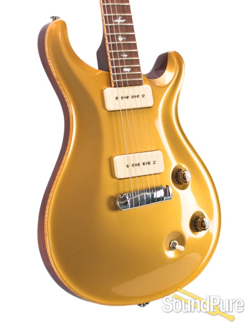 PRS McCarty DC 245 Soap Bar Gold Top Electric #159274 - Used — image 5