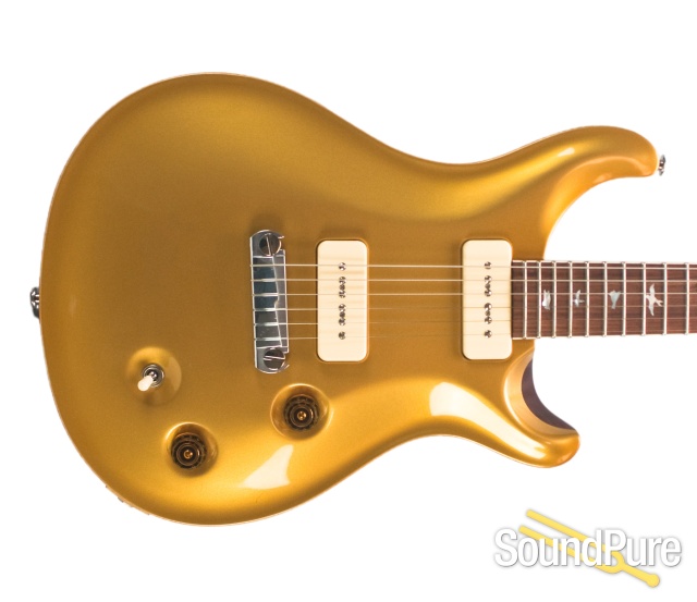 PRS McCarty DC 245 Soap Bar Gold Top Electric #159274 - Used — image 7