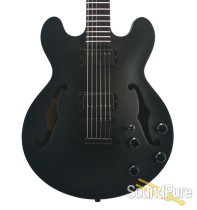 Eastman T184MX-LS Black Semi-Hollow #10455113 - Used