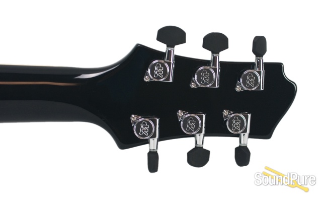 Comins GCS-1ES Black Semi-Hollow Electric #112092 — image 3