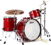 Ludwig 3pc Classic Maple Pro Beat Drum Set Red Sparkle Ludwig 3pc Classic Maple Pro Beat Drum Set Red Sparkle