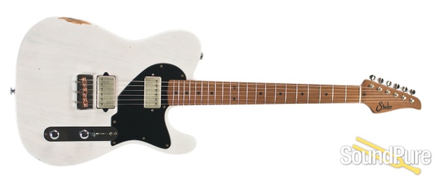Suhr Classic T Antique Trans White HH Roasted #31457 — image 4
