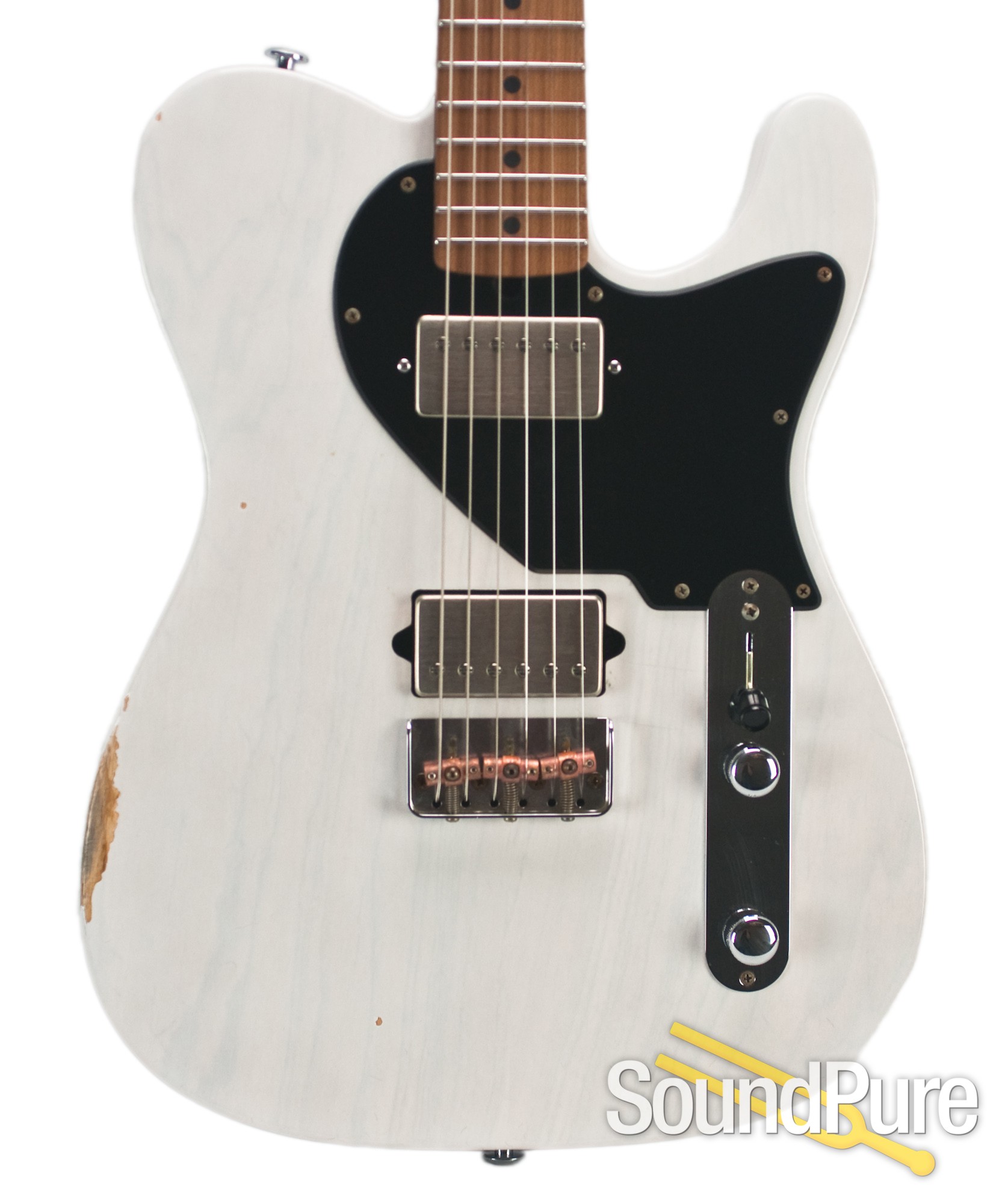 Suhr Classic T Antique Trans White Hh Roasted