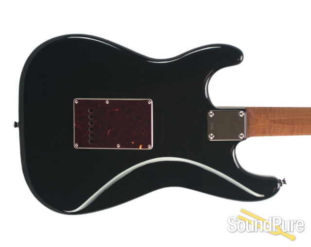 Michael Tuttle Custom Classic S Black HSS Roasted #396 — image 5