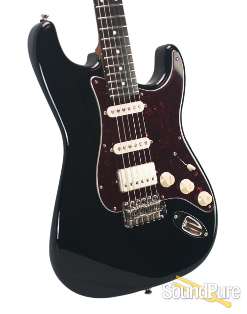 Michael Tuttle Custom Classic S Black HSS Roasted #396 — image 6