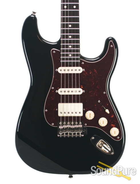 Michael Tuttle Custom Classic S Black HSS Roasted #396 — image 1