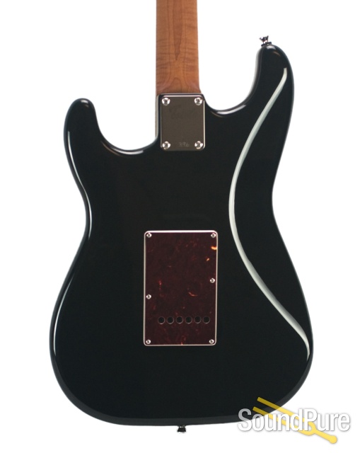 Michael Tuttle Custom Classic S Black HSS Roasted #396 — image 9